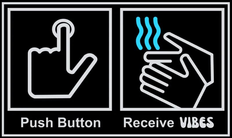 Push button, receive vibes